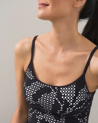 Gottex Round-Neck Tankini Top