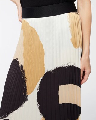 Black Label Pleated Skirt