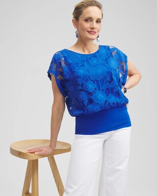 Cool Banded Hem Top