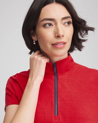 Zenergy® UPF Half-Zip Dress click to view larger image.