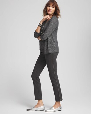 Petite Brigitte Beaded Ankle Pants click to view larger image.