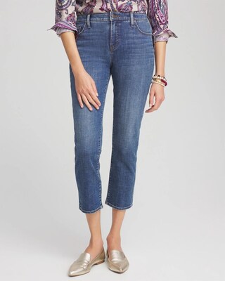 Girlfriend Cropped Jeans