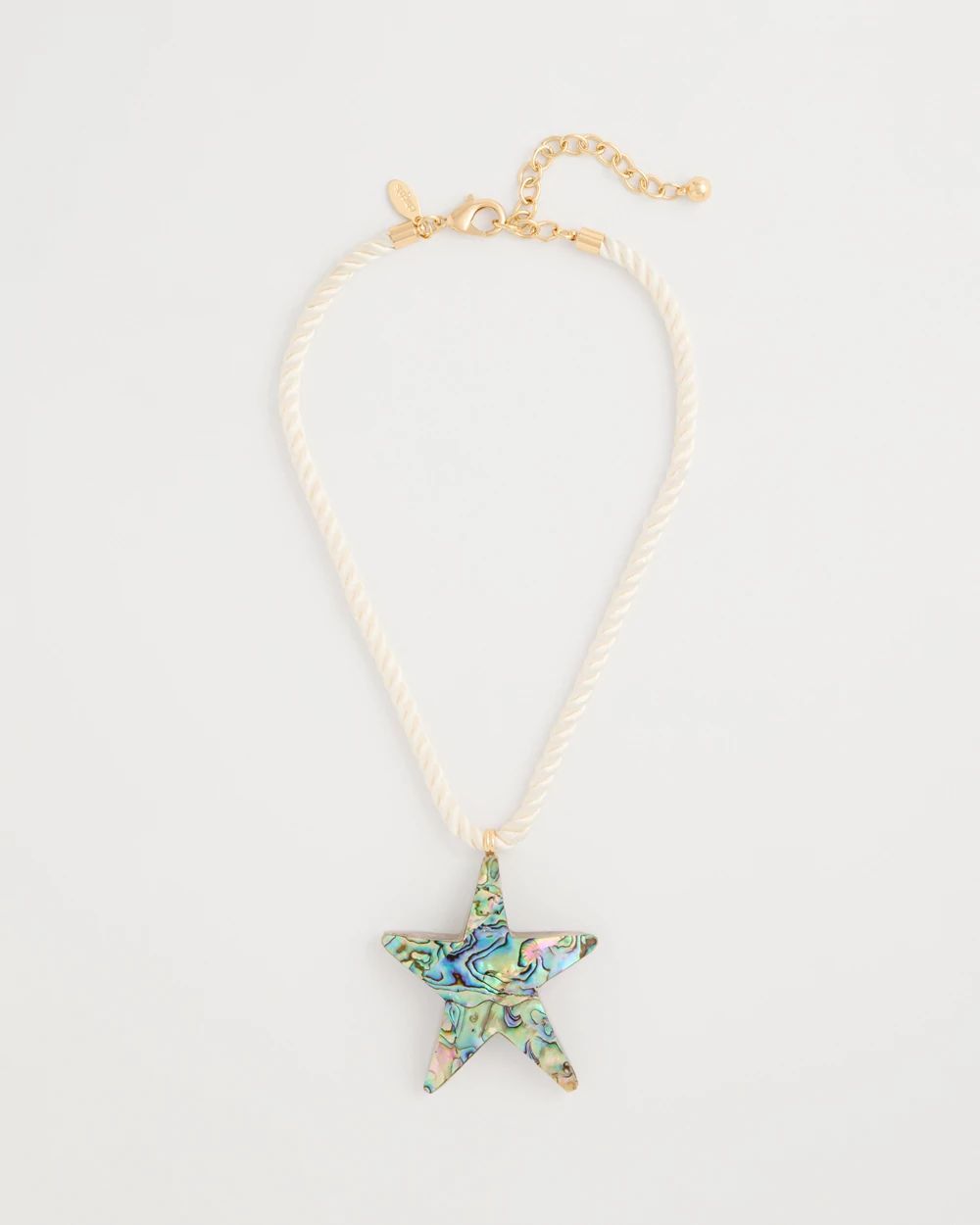 Abalone Shell Star Pendant Necklace