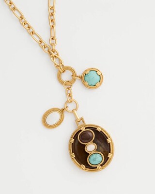 Convertible Pendant Toggle Necklace click to view larger image.