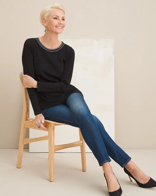 So Slimming Super Soft Girlfriend Ankle Jeans