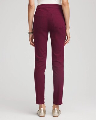 Pull-On Slim-Fit Ankle Jeggings click to view larger image.