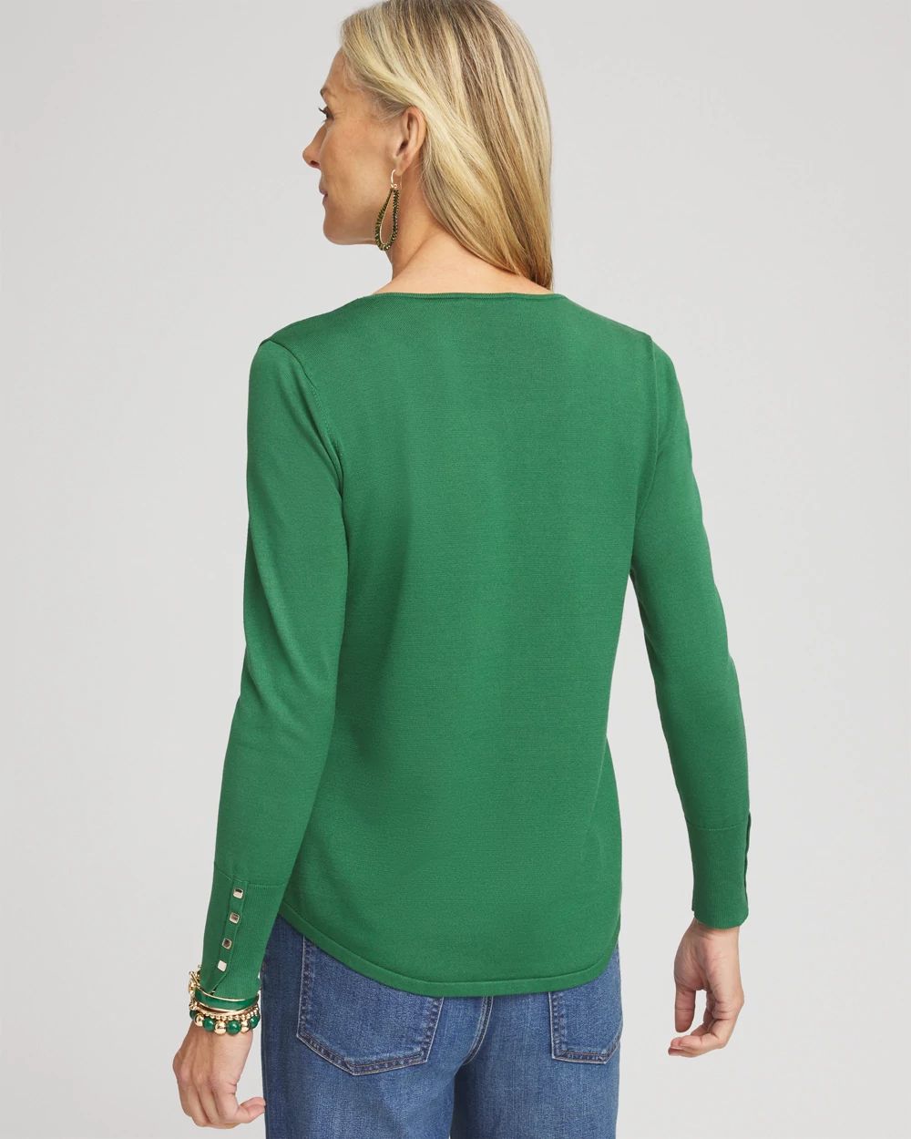 Ella V-Neck Pullover Sweater