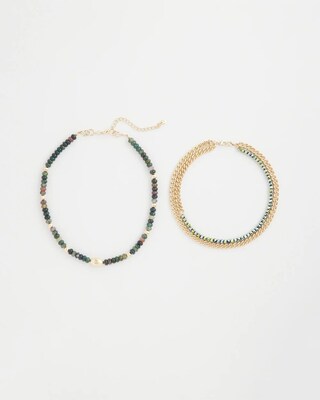 Convertible Multistrand Collar Necklace