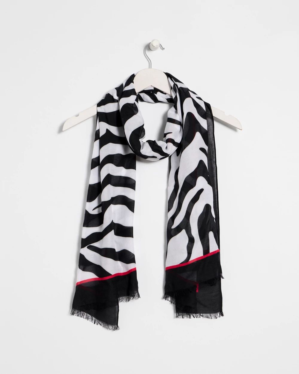 Animal Print Oblong Scarf