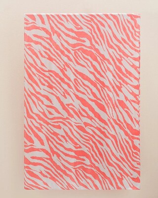 Zebra Print Oblong Scarf