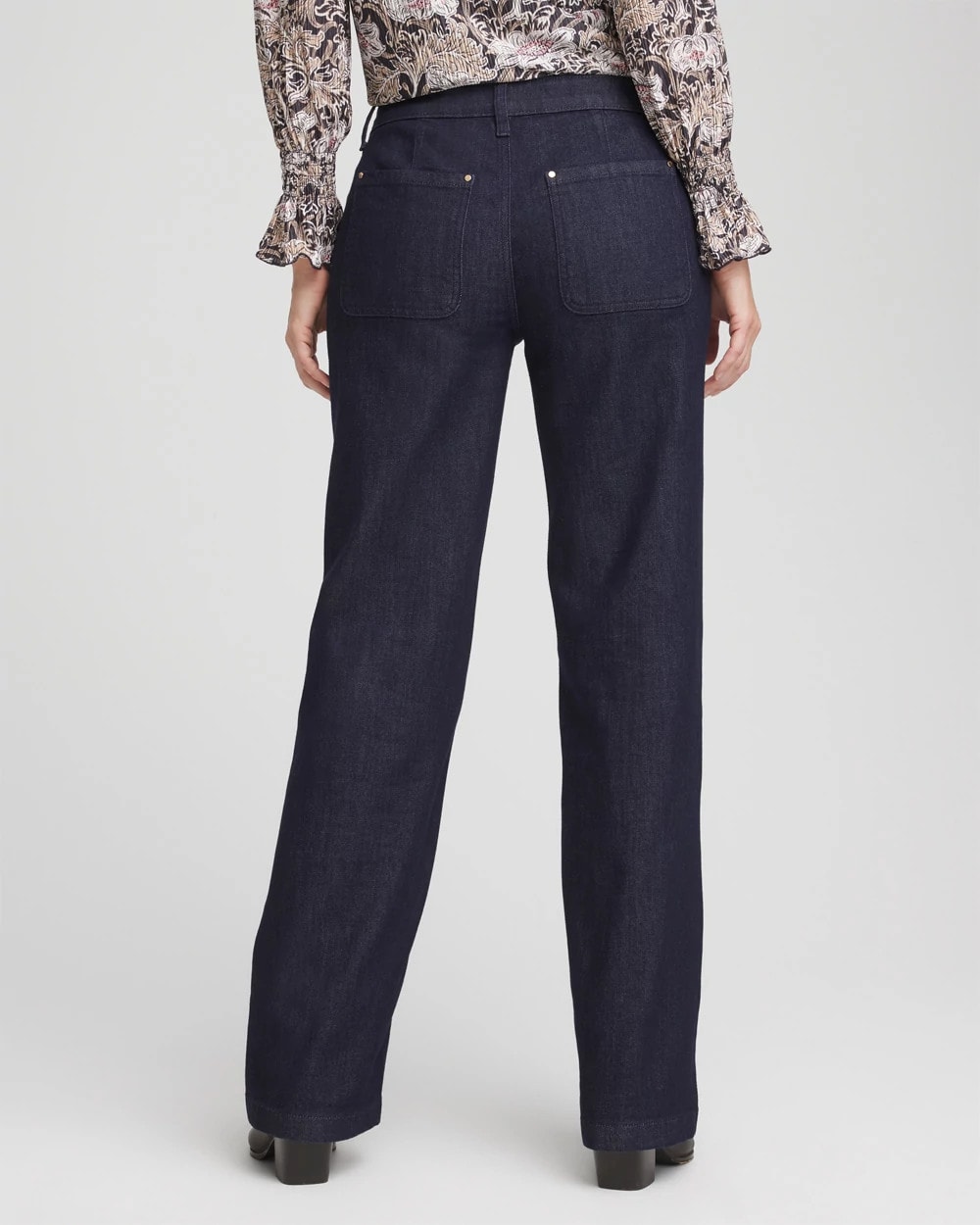 High-Rise Trouser Jeans