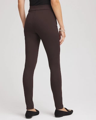 Juliet Slim Zip-Ankle Leggings click to view larger image.