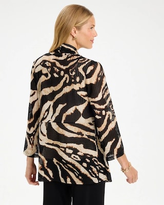 Travelers™ Safari Wheat Mesh Cardigan click to view larger image.