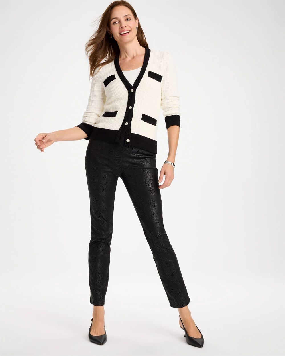 Brigitte™ Slim Pull-On Ankle Pants