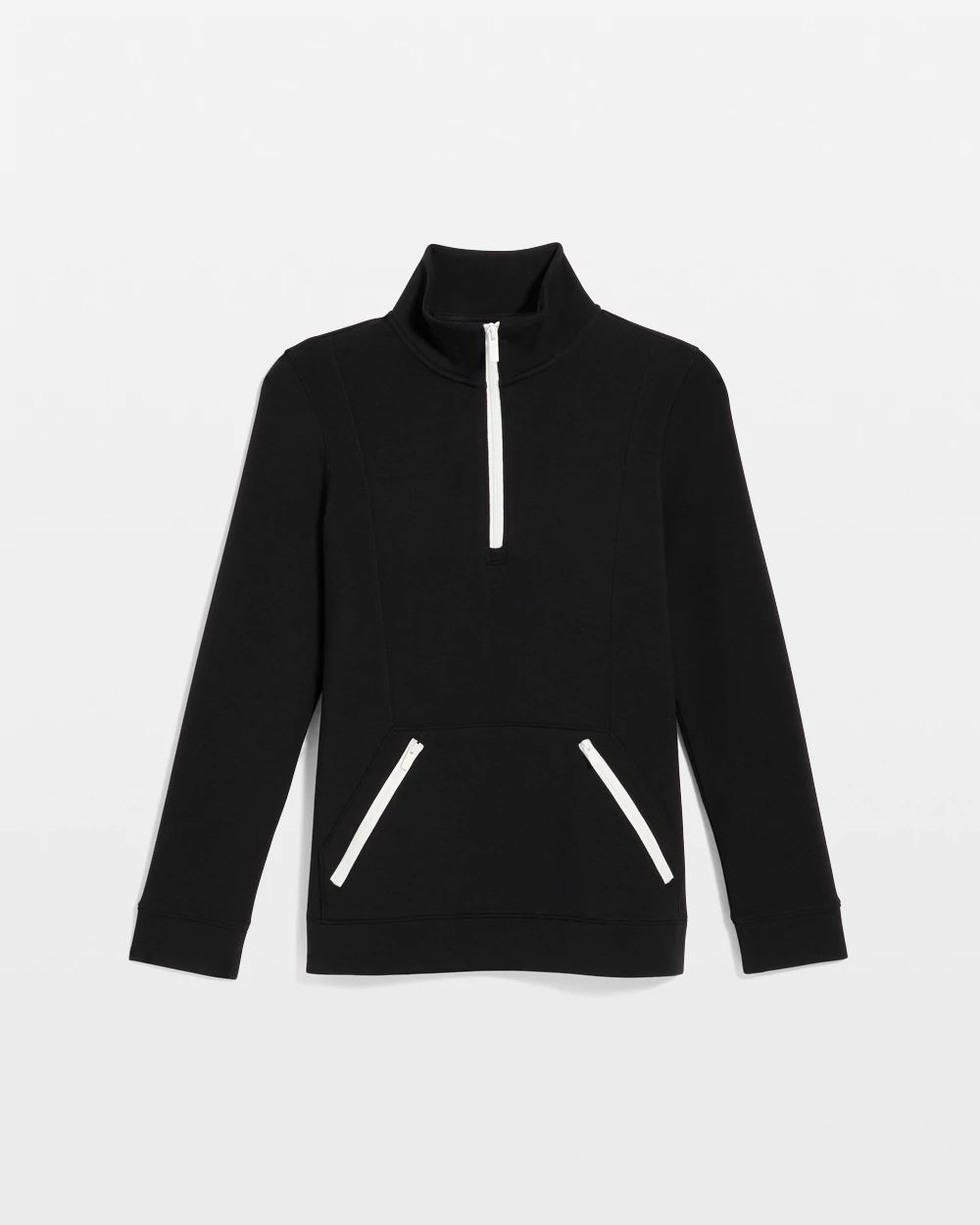 Zenergy® Soft Contrast Half Zip Pullover