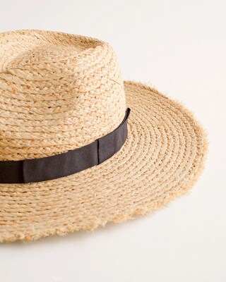 Fringed Straw Hat