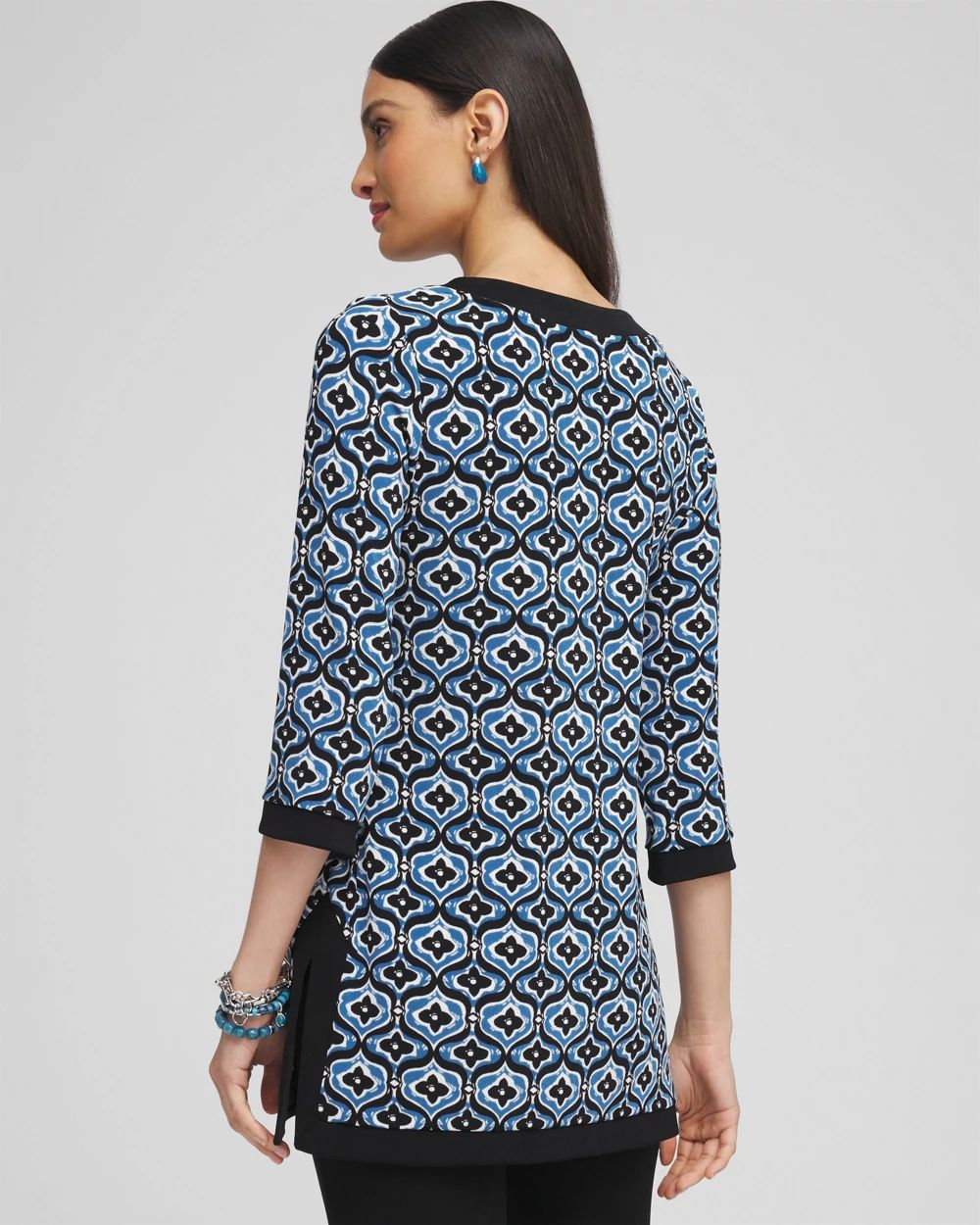 Travelers™ Geo Print Kurta Top