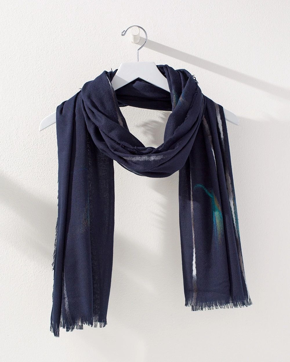 Navy Oblong Scarf