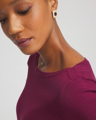 Ella Bateau Pullover Sweater click to view larger image.