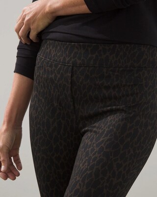 Cheetah Print Tailored Ponte Leggings