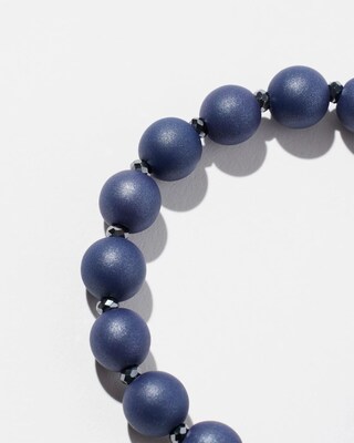 Matte Berry Stretch Bracelet