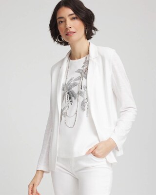 Slub Knit Blazer click to view larger image.