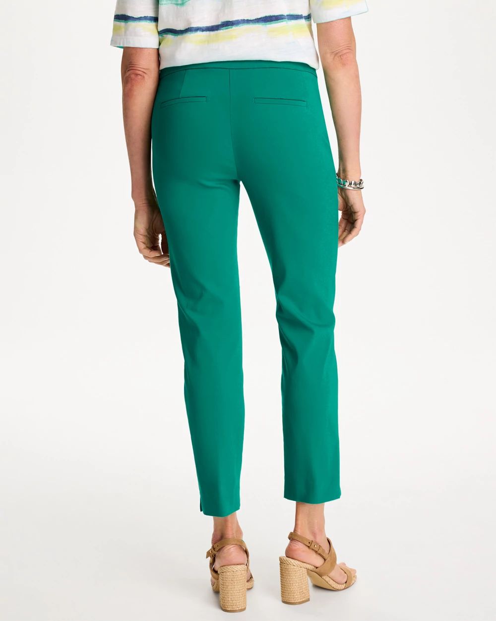 Brigitte™ Slim Pull-On Crop Pant