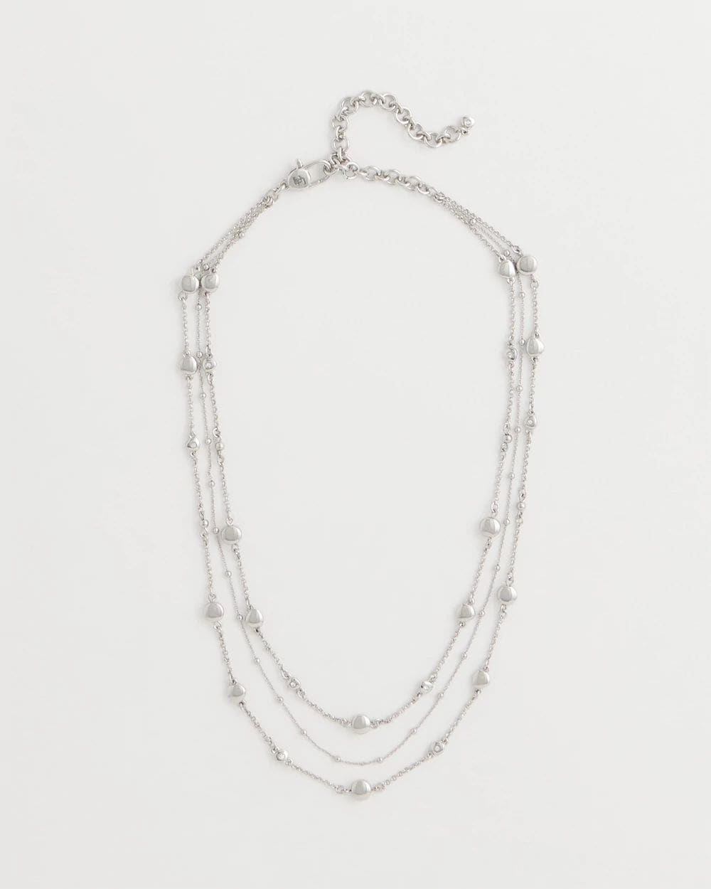 Short Multi-Strand Illusion Necklace