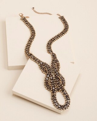 Rhinestone Statement Necklace