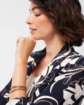 Gold Tone Magnetic Bracelet