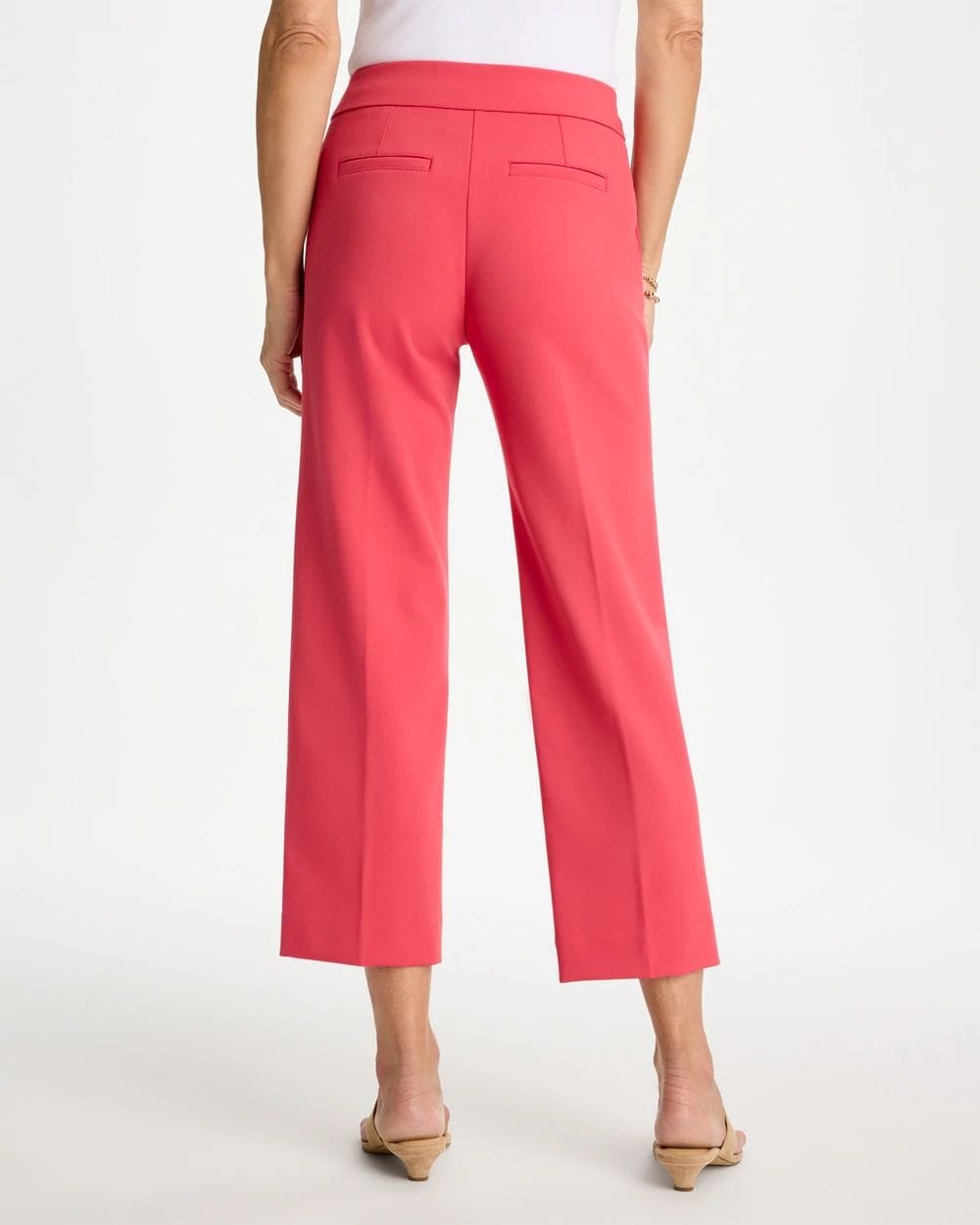 Juliet Lightweight Straight Crop Pants click to view larger image.
