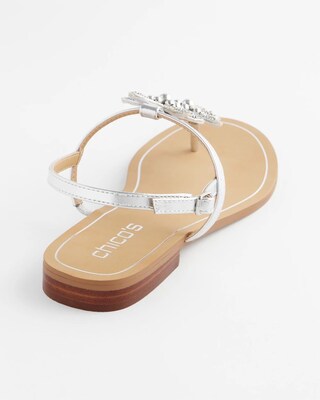 Beach Starfish T-Strap Sandals click to view larger image.