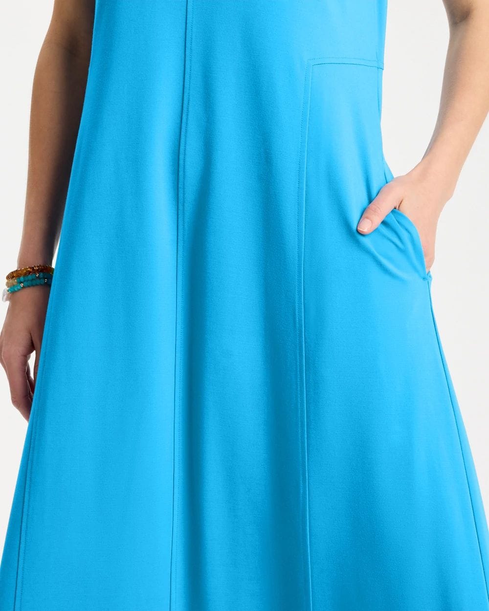 Jersey Knit Maxi Dress click to view larger image.