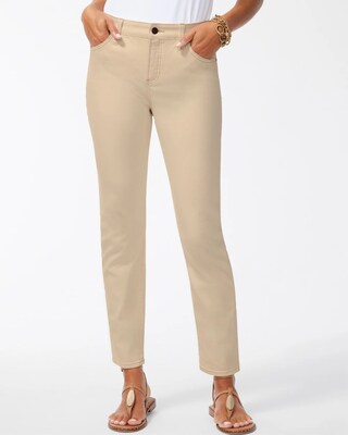 So Slimming Girlfriend Ankle Jeans