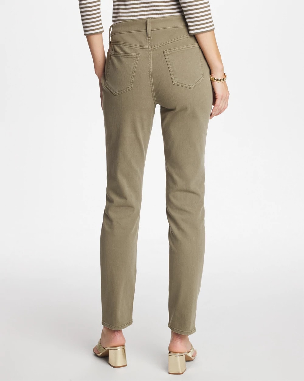 Girlfriend Slim Ankle Jeans