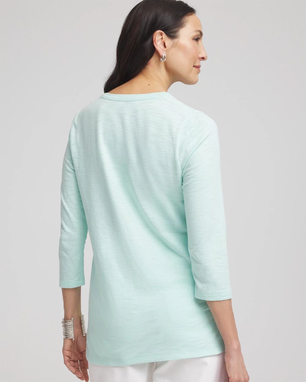 Slub 3/4-Sleeve Tee