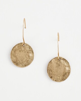 Ash Gold Collection Drop Earrings click to view larger image.