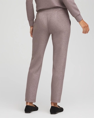 Zenergy® Sparkle Scuba Tapered Ankle Pants click to view larger image.