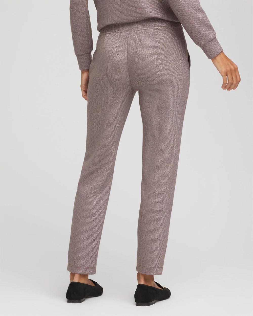 Zenergy® Sparkle Scuba Tapered Ankle Pants