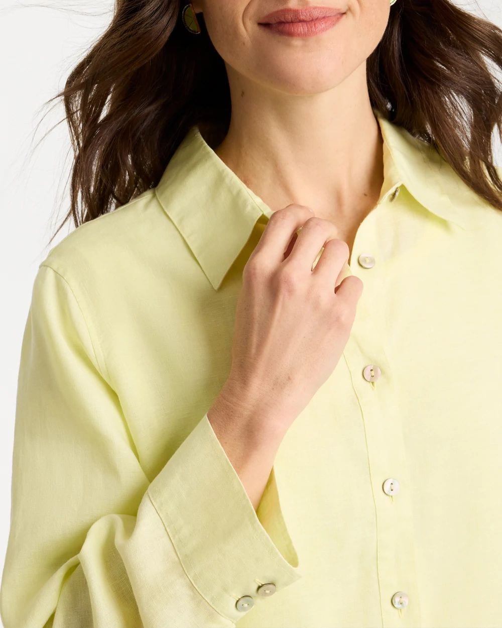 No Iron™ Linen Shirt click to view larger image.