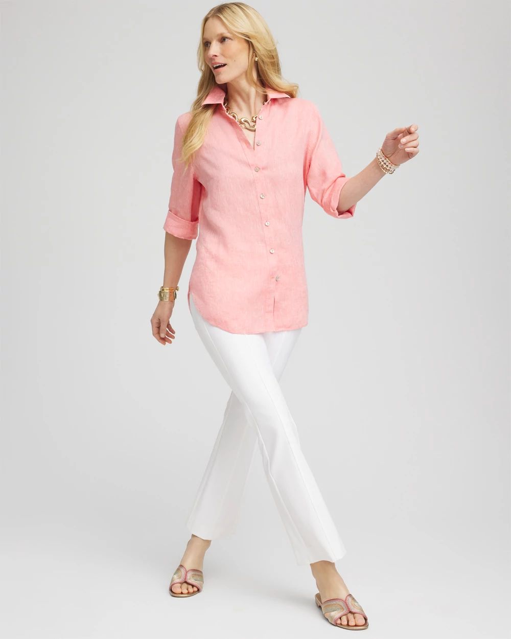 Lightweight Juliet Kick Flare Pants click to view larger image.