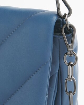 Blue Quilted Bag