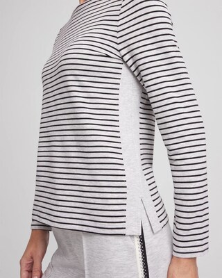Zenergy® Block Stripe Pullover click to view larger image.