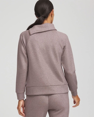 Zenergy® Sparkle Scuba Popover Top click to view larger image.