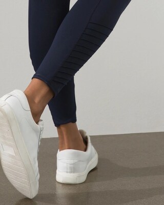 Zenergy Pintuck Moto Leggings