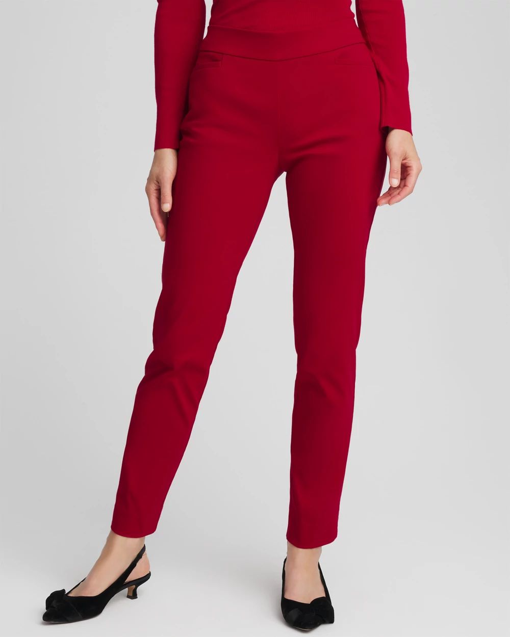 Brigitte™ Slim Pull-On Ankle Pants