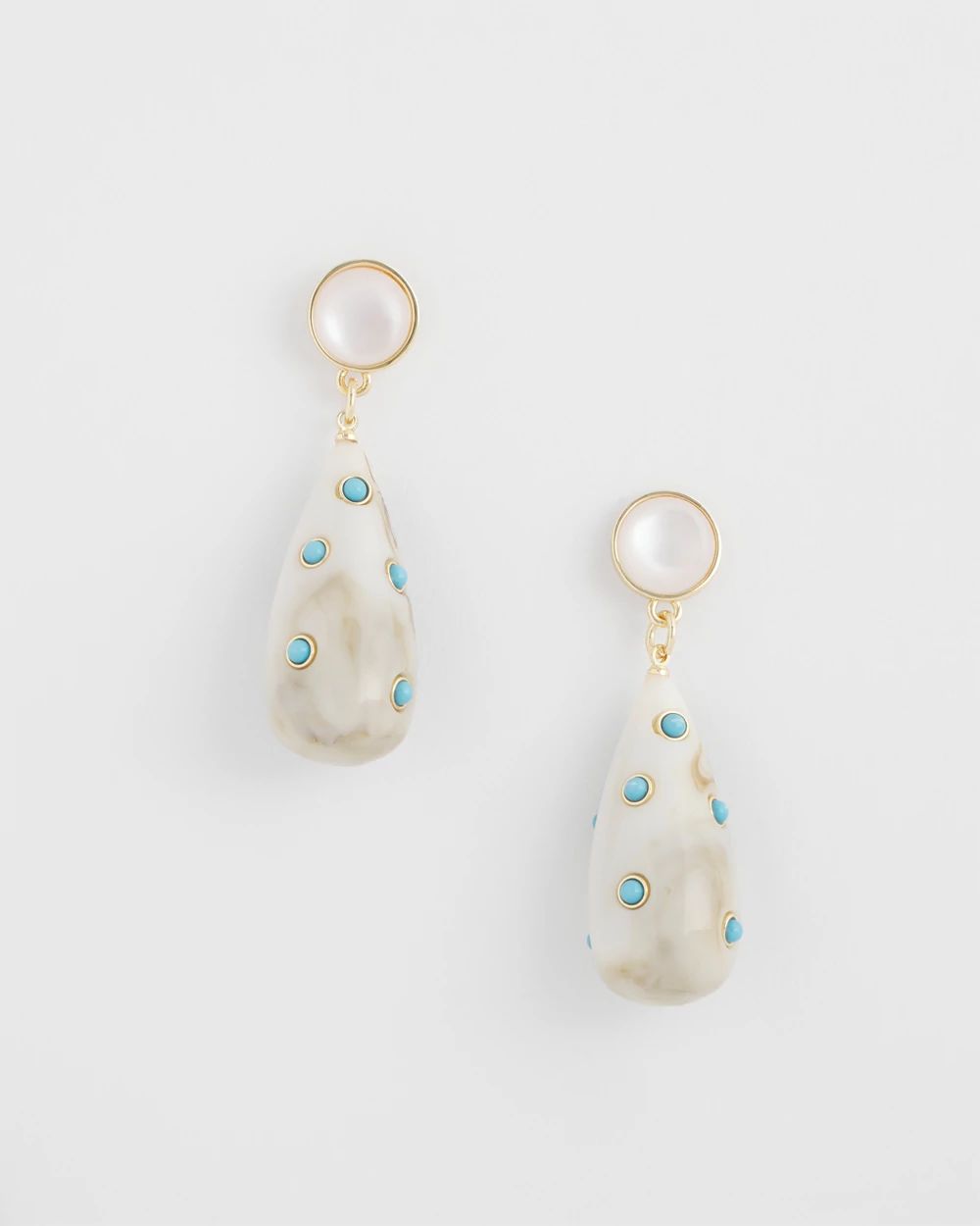 Turquoise Teardrop Earrings