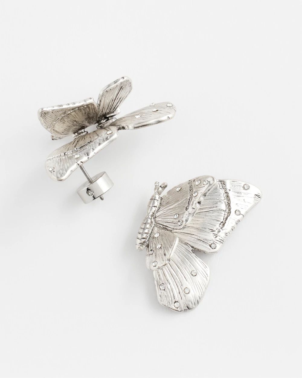 Butterfly Wing Stud Earrings
