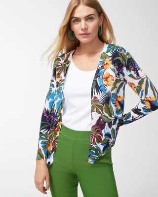 Summer Romance Rainforest Button Topper