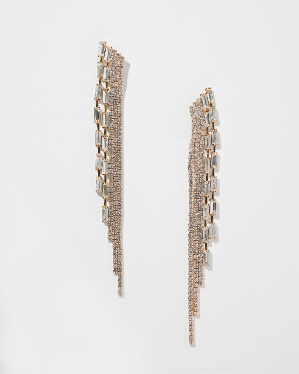 Gold Tone Duster Earrings